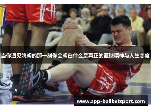当你遇见姚明的那一刻你会明白什么是真正的篮球精神与人生态度